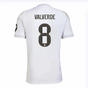 Real Madrid Federico Valverde #8 Fußballtrikot 2025-26 Heimtrikot Herren