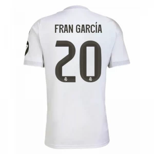 Real Madrid Fran Garcia #20 Fußballtrikot 2025-26 Heimtrikot Herren