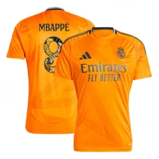 Real Madrid Fußballtrikot 2024-25 Bear Champ Font Mbappe #9 Auswärtstrikot Herren