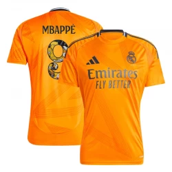 Real Madrid Fußballtrikot 2024-25 Bear Champ Font Mbappe #9 Auswärtstrikot Herren