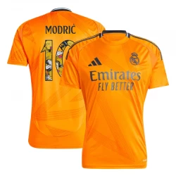 Real Madrid Fußballtrikot 2024-25 Bear Champ Font Modric #10 Auswärtstrikot Herren