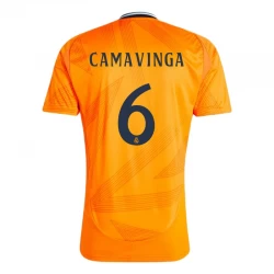 Real Madrid Fußballtrikot 2024-25 Eduardo Camavinga #6 Auswärtstrikot Herren