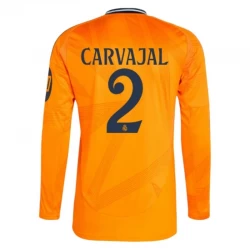 Real Madrid Fußballtrikot 2024-25 HP Carvajal #2 Auswärtstrikot Herren Langarm