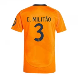 Real Madrid Fußballtrikot 2024-25 HP E. Militao #3 Auswärtstrikot Herren