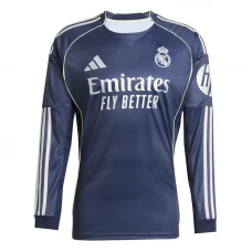 Real Madrid Fußballtrikot 2025-26 Auswärtstrikot Herren Langarm