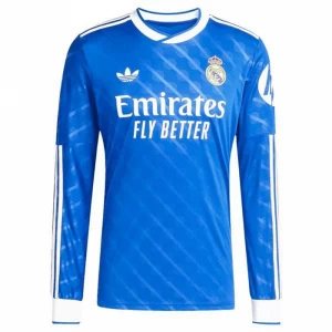 Real Madrid Fußballtrikot 2025-26 Ausweichtrikot Herren Langarm