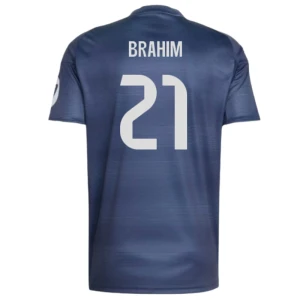 Real Madrid Fußballtrikot 2025-26 Brahim #21 Auswärtstrikot Herren
