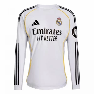 Real Madrid Fußballtrikot 2025-26 Heimtrikot Herren Langarm