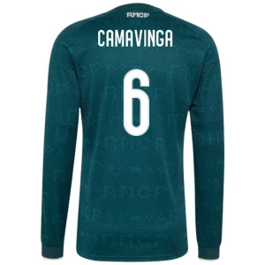 Real Madrid Fußballtrikot 2026-27 Eduardo Camavinga #6 Auswärtstrikot Herren Langarm