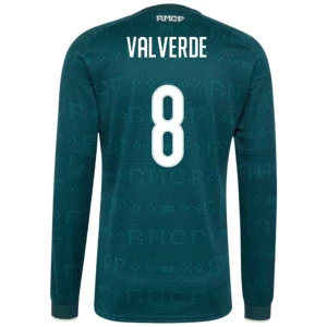 Real Madrid Fußballtrikot 2026-27 Federico Valverde #8 Auswärtstrikot Herren Langarm
