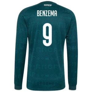 Real Madrid Fußballtrikot 2026-27 Karim Benzema #9 Auswärtstrikot Herren Langarm
