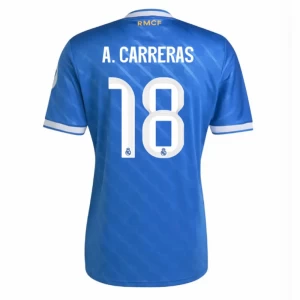 Real Madrid Fußballtrikot A. Carreras #18 2025-26 Ausweichtrikot Herren