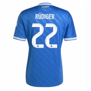 Real Madrid Fußballtrikot Antonio Rudiger #22 2025-26 Ausweichtrikot Herren