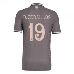 Real Madrid Fußballtrikot D. Ceballos #19 2024-25 Ausweichtrikot Herren