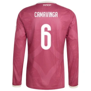 Real Madrid Fußballtrikot Eduardo Camavinga #6 2026-27 Ausweichtrikot Herren Langarm