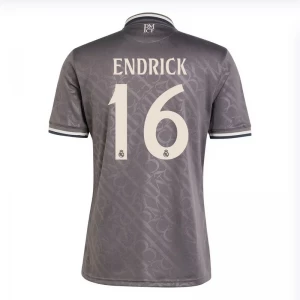 Real Madrid Fußballtrikot Endrick #16 2024-25 Ausweichtrikot Herren