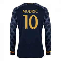 Real Madrid Fußballtrikots 2023-24 Luka Modrić #10 Auswärtstrikot Herren Langarm