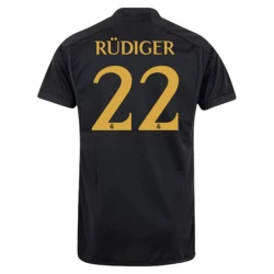 Real Madrid Fußballtrikots Antonio Rudiger #22 2023-24 Ausweichtrikot Herren