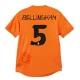 Real Madrid Fußballtrikots Jude Bellingham #5 2023-24 x Y3 Orange Fourthtrikot Herren