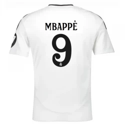 Real Madrid Kylian Mbappé #9 Fußballtrikot 2024-25 HP Heimtrikot Herren