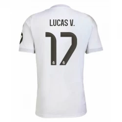 Real Madrid Lucas V. #17 Fußballtrikot 2025-26 Heimtrikot Herren