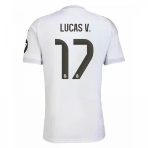 Real Madrid Lucas V. #17 Fußballtrikot 2025-26 Heimtrikot Herren