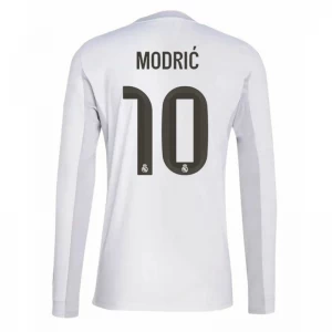 Real Madrid Modric #10 Fußballtrikot 2025-26 Heimtrikot Herren Langarm