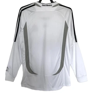 Real Madrid Retro Trikot 2006-07 Heim Herren Langarm