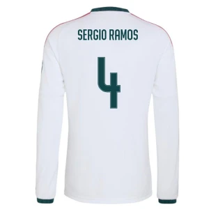 Real Madrid Sergio Ramos #4 Fußballtrikot 2026-27 Heimtrikot Herren Langarm