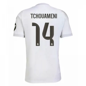 Real Madrid Tchouameni #14 Fußballtrikot 2025-26 Heimtrikot Herren