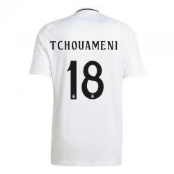 Real Madrid Tchouameni #18 Fußballtrikot 2024-25 Heimtrikot Herren