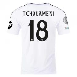 Real Madrid Tchouameni #18 Fußballtrikot 2024-25 HP Heimtrikot Herren