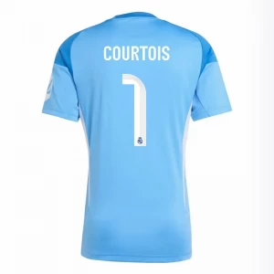 Real Madrid Thibaut Courtois #1 Fußballtrikot 2025-26 Torwart Heimtrikot Herren