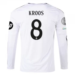 Real Madrid Toni Kroos #8 Fußballtrikot 2024-25 HP Heimtrikot Herren Langarm