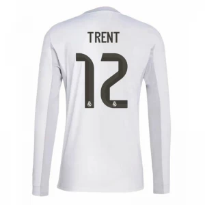 Real Madrid Trent #12 Fußballtrikot 2025-26 Heimtrikot Herren Langarm
