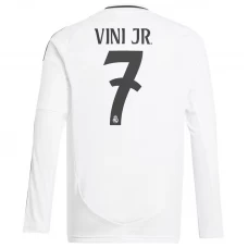 Real Madrid Vinicius Junior #7 Fußballtrikot 2024-25 Heimtrikot Herren Langarm