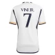 Real Madrid Vinicius Junior #7 Fußballtrikots 2023-24 Heimtrikot Herren