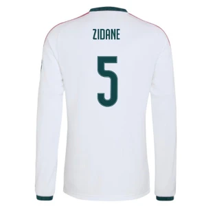 Real Madrid Zinédine Zidane #5 Fußballtrikot 2026-27 Heimtrikot Herren Langarm