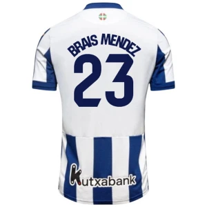 Real Sociedad Brais Mendez #23 Fußballtrikot 2026-27 Heimtrikot Herren