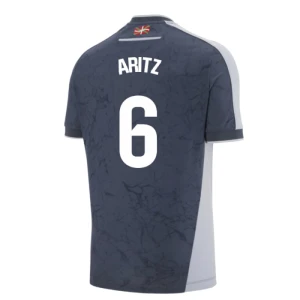 Real Sociedad Fußballtrikot 2025-26 Aritz #6 Auswärtstrikot Herren