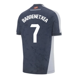 Real Sociedad Fußballtrikot 2025-26 Barrenetxea #7 Auswärtstrikot Herren