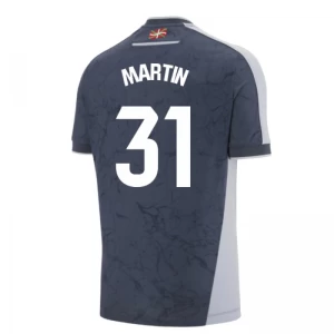 Real Sociedad Fußballtrikot 2025-26 Martin #31 Auswärtstrikot Herren
