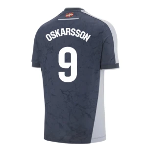 Real Sociedad Fußballtrikot 2025-26 Oskarsson #9 Auswärtstrikot Herren