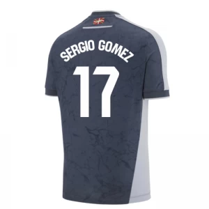 Real Sociedad Fußballtrikot 2025-26 Sergio Gomez #17 Auswärtstrikot Herren