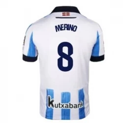 Real Sociedad Merino #8 Fußballtrikots 2023-24 Heimtrikot Herren