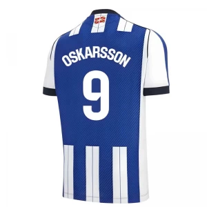 Real Sociedad Oskarsson #9 Fußballtrikot 2025-26 Heimtrikot Herren