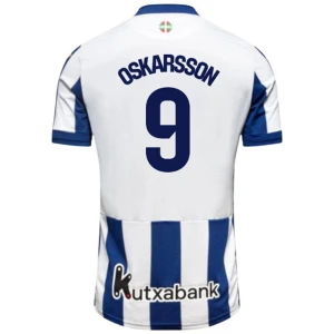 Real Sociedad Oskarsson #9 Fußballtrikot 2026-27 Heimtrikot Herren
