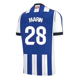 Real Sociedad Răzvan Marin #28 Fußballtrikot 2025-26 Heimtrikot Herren