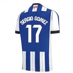 Real Sociedad Sergio Gomez #17 Fußballtrikot 2025-26 Heimtrikot Herren