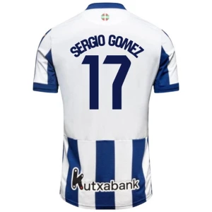 Real Sociedad Sergio Gomez #17 Fußballtrikot 2026-27 Heimtrikot Herren